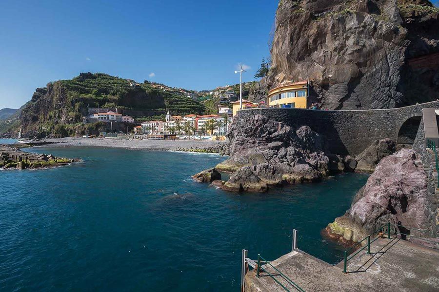 Rent a Car and Explore the Charming Ponta do Sol Pier: A Hidden Gem in Madeira Island